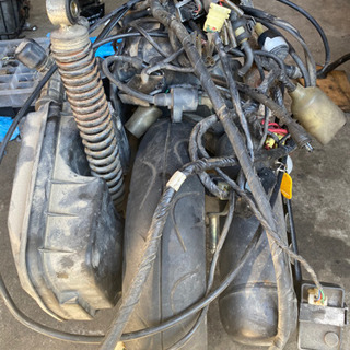 ジョーカー50cc 実動エンジン　ハーネス　マフラー付き