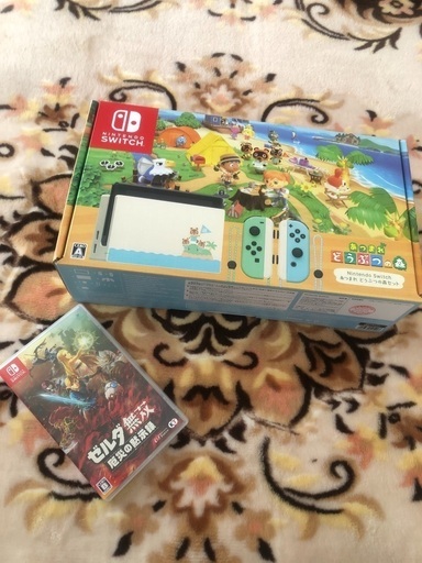 あつもりコラボswitch \u0026ゼルダ無双セット