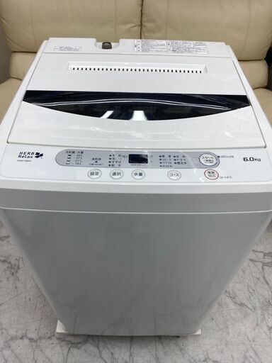安いそれに目立つ 洗濯機 6ｋ ヤマダ YWM-T60A1 V040 2017年 洗濯機