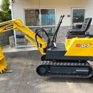 ヤンマー　B07　1トンクラス　全塗装済　アワーメーター1067ｈ　マイクロミニ油圧ショベル　ユンボ　バックホー　茨城県　T12