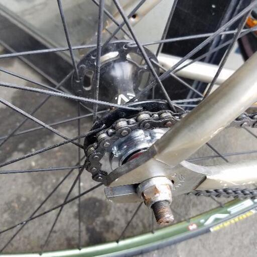 終了です。札幌清田区 中古 MASI ピストバイク 固定