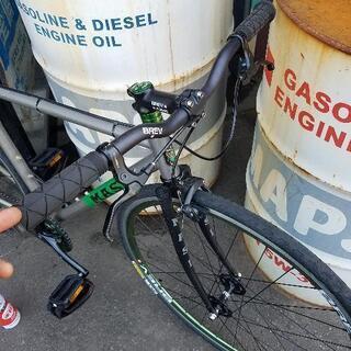 終了です。札幌清田区 中古 MASI ピストバイク 固定