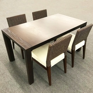 a・flatの家具  伸縮 ダイニングセット 