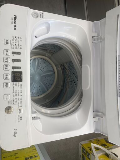 保証付き　ハイセンス　洗濯機　HW-T55D  リサイクルショップウルカウ　高津