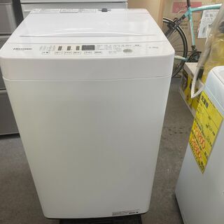 保証付き　ハイセンス　洗濯機　HW-T55D  リサイクルショッ...