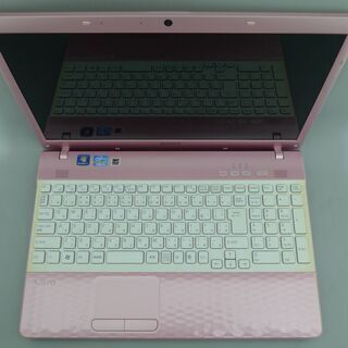 在庫処分 送料無料 1台限定 新品SSD搭載 ピンク色 ノートパソコン 中古良品