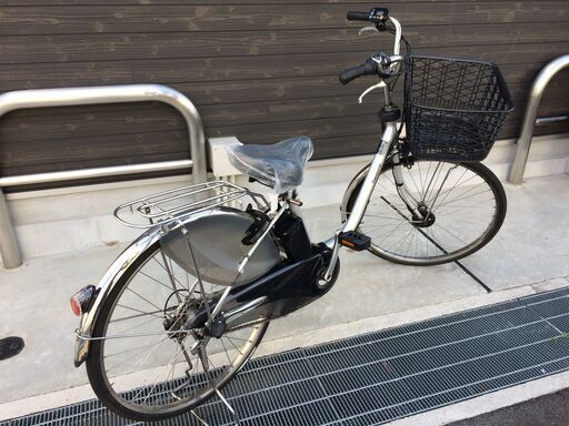 地域限定送料無料 ビビ DX 16AH 子供乗せ シルバー 神戸市 電動自転車