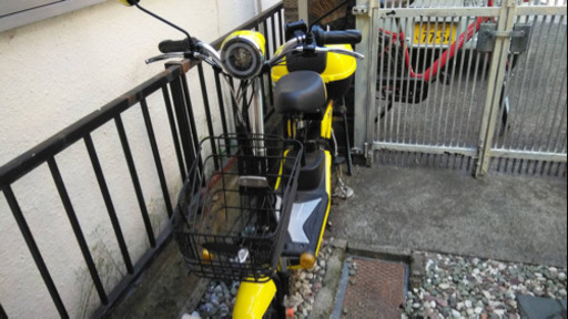 17万円で購入した電気スクーターです。