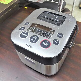 未使用品　ハイアール　3合炊飯器　JJ-M31EE（XK）　0610