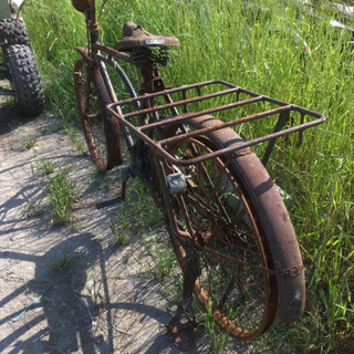 アンティーク運搬実用自転車ロータル アンティーク運搬実用