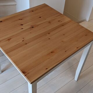 【ネット決済】IKEA ダイニングテーブル レールハムン テーブ...
