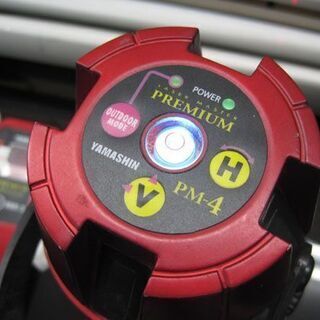 YAMASHIN レーザー墨出し器 PM-4 プレミアム4 ハイパー高輝度 受光器