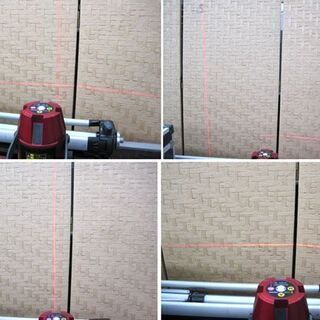 YAMASHIN レーザー墨出し器 PM-4 プレミアム4 ハイパー高輝度 受光器