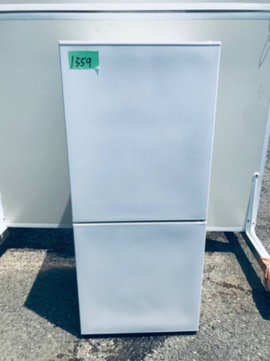 ✨2020年製✨1359番 TWINBIRD✨2ドア冷凍冷蔵庫✨HR-E911型‼️
