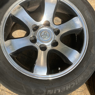 ハイエース ランクルホイール