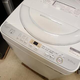 mh625売約済み❌2019年製 SHARP 6kg 全自動洗濯機 風乾燥付きモデル！
