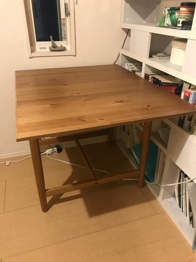 IKEAインガートルプ INGATORPドロップリーフテーブル 廃番品希少】IKEA