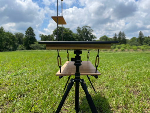 自作ミルポッドテーブル トライポッドテーブル キャンプBGO ②自作ミルポッドテーブル トライポッドテーブル BGO キャンプ