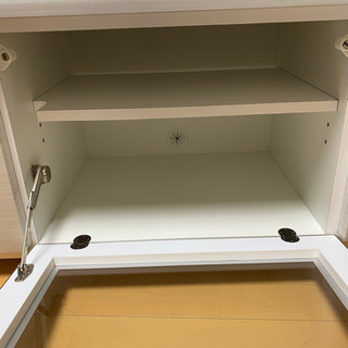 美品！ ニトリ テレビ台 ローボード ポスティア ホワイト