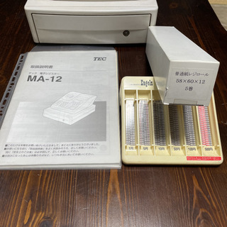 電子レジスター　TEC MA-12