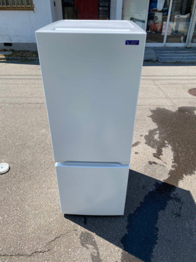 極美品　ヤマダ電機 冷蔵庫 156L 2020年 2ドア 大容量 ボトムフリーザ ホワイト YRZ-F15G1
