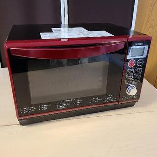 h625売約済み❌2017年製 YAMAZEN フラットオーブンレンジ オーブン皿付き