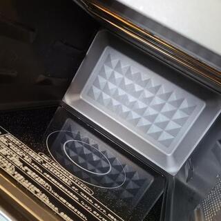 h625売約済み❌2017年製 YAMAZEN フラットオーブンレンジ オーブン皿付き