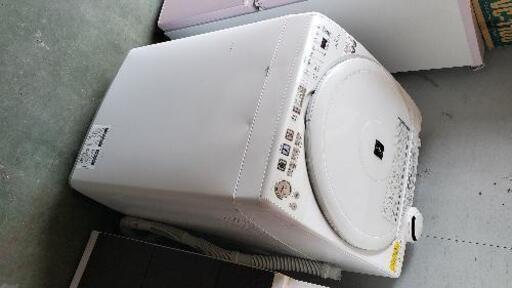 【8kg洗濯乾燥機】人気のホワイトパール色☆穴なし槽で節水♪