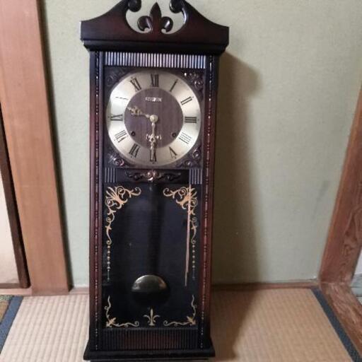 シチズン掛け時計 ゼンマイ式 - 兵庫県の家電