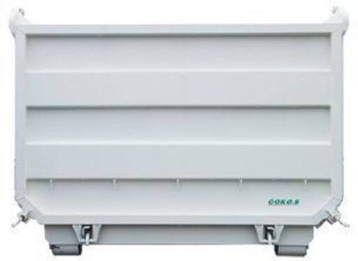 新品】4トン車脱着用8㎥2扉コンテナ（舟底仕様）☆千葉市内直接引き取り可