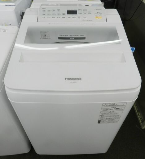 【配送・設置無料】★2019年製★パナソニック/Panasonic 洗濯機 [ 洗 8kg ] NA-F8AE6 ホワイト