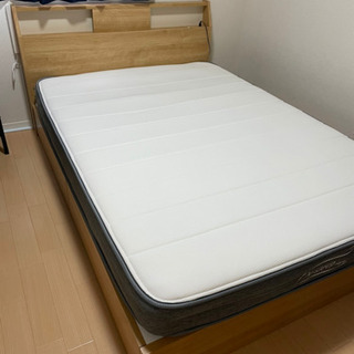 ニトリ ベッドフレーム&マットレス(ダブルサイズ)