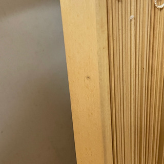 IKEA（イケア）の木製ブラインド　幅100x最長155cm ナ...