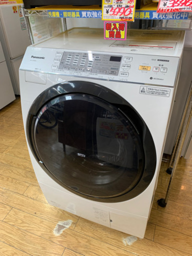 ⭐️美品⭐️2017年製 Panasonic 10kg/6.0kgドラム洗濯乾燥機 ヒートポンプ NA-VX3800L パナソニック 日本製