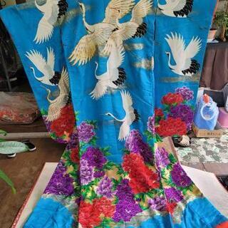 鶴の色打掛