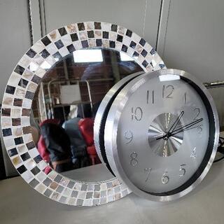 【ネット決済】0611010  6月14日値下げ！  鏡･壁掛け時計