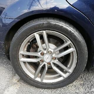 (値下げ)メルセデスベンツ Cクラス(W204.W205)など ユーロテック 7J-17インチ タイヤ付ホイール
