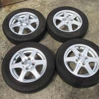 【来店取付OK】中古タイヤ&中古アルミセット 155/65R13 軽自動車 YOKOHAMA 来店取付OK】中古タイヤ&中古アルミセット 155/65R13 軽自動車 YOKOHAMA