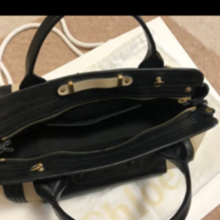 人気)Chloe クロエアリス 2way ショルダーバック バイカラー付属品有