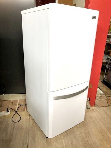 札幌近郊　送料無料　2015年製　Haier ハイアール冷凍冷蔵庫 JR-NF140H 138L