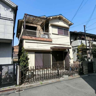 【萱島駅】古屋付き売り土地🏡南向き☀️徒歩9分🚃26.9坪、建築...