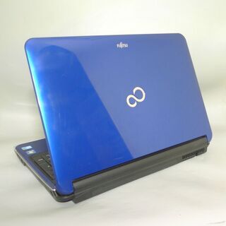 在庫処分 送料無料 1台限定 新品SSD搭載 ブルー色 ノートパソコン 中古良品