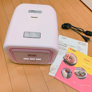 【ネット決済】タイガー 炊飯器 3合 ピンク 取扱説明書付き