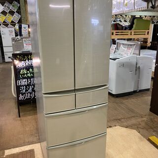 【愛品館市原店】SHARP 2019.年製 455L 6ドア冷蔵庫 SJ-F461E-N 【管理IR013313-104】