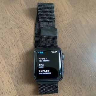 Apple Watch Series3 38mm アップルウォッチ3 本体 腕時計 スマート