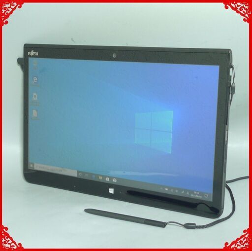 在庫処分 送料無料 タブレット 高速SSD搭載 中古良品 13.3型 富士通 Q736/M 第6世代Core i5 4GB 無線 Wi-Fi Bluetooth webカメラ Windows10 LibreOffice