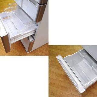 冷蔵庫 401L 2018年製 5ドア 日立 R-S4000H ガラスドア 大型 ホワイト  