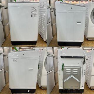 生活家電 超美品【 Panasonic 】パナソニック 洗濯8.0㎏ 全自動洗濯機 