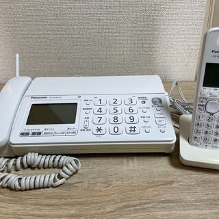 Panasonic おたっくす 電話機 KX-PD301DW 子機付