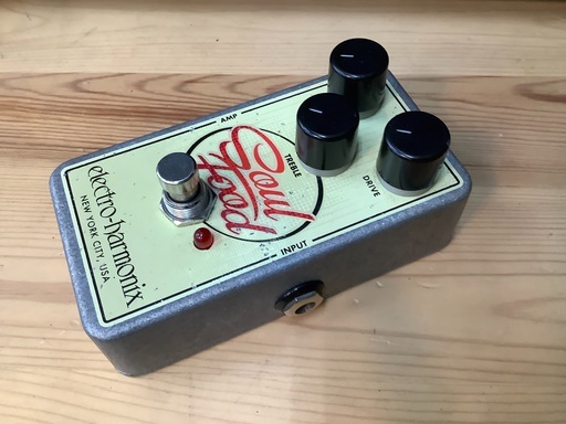 【Electro Harmonix・Soul food】エフェクター販売中！